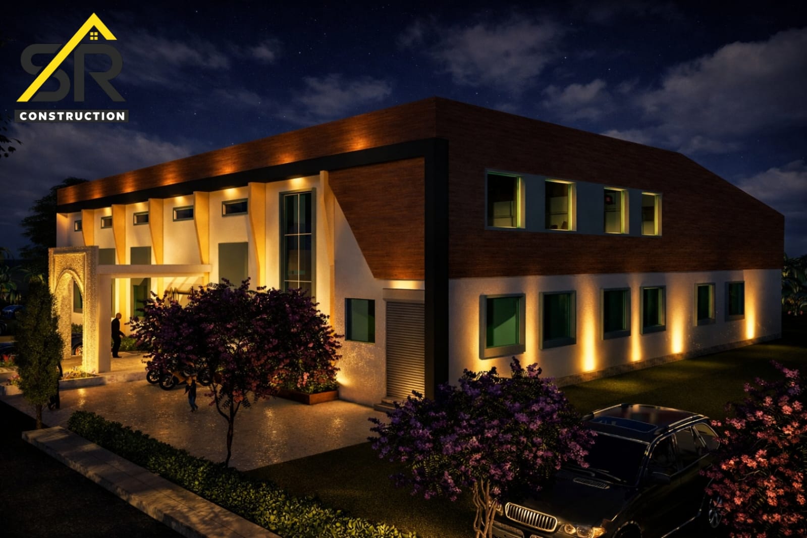 Commercial Building Night