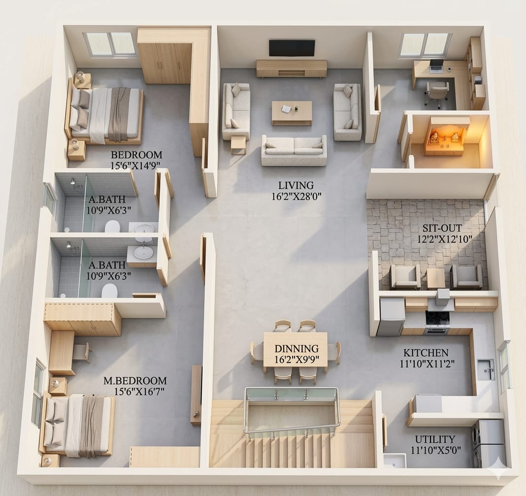 3D Floor Plan