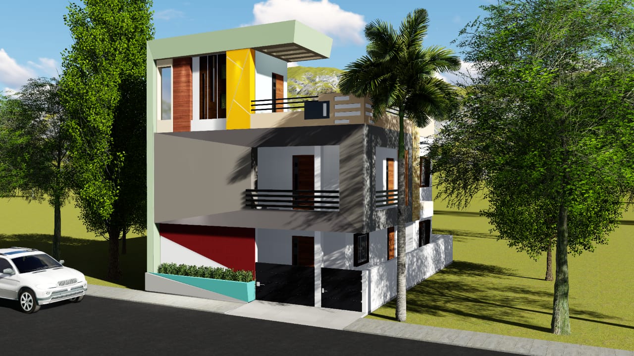 3 Story Villa