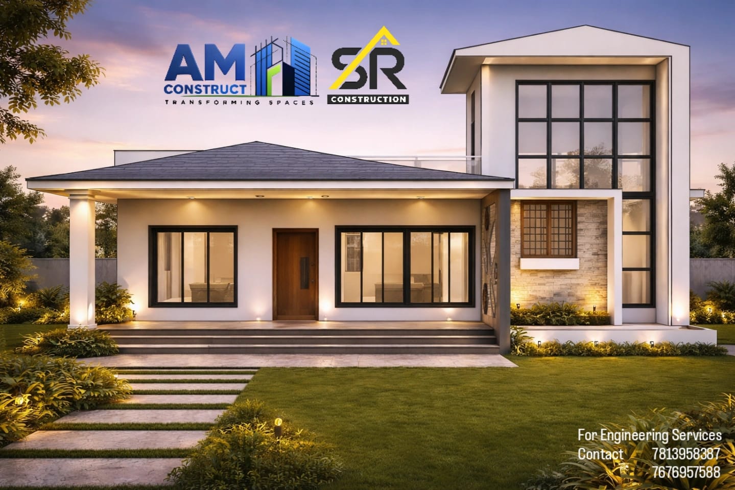 Luxury Villa Evening